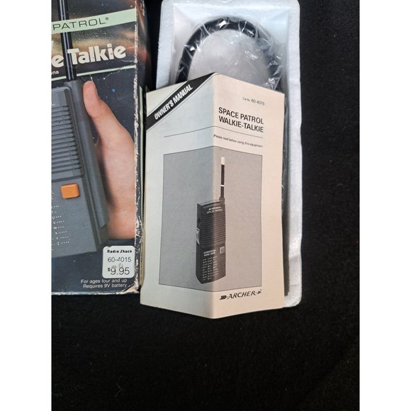 Vintage Archer Space Patrol Walkie Talkie - Picture 3 of 5